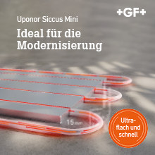 +GF+ Uponor Siccus Mini
Ideal für die Modernisierung